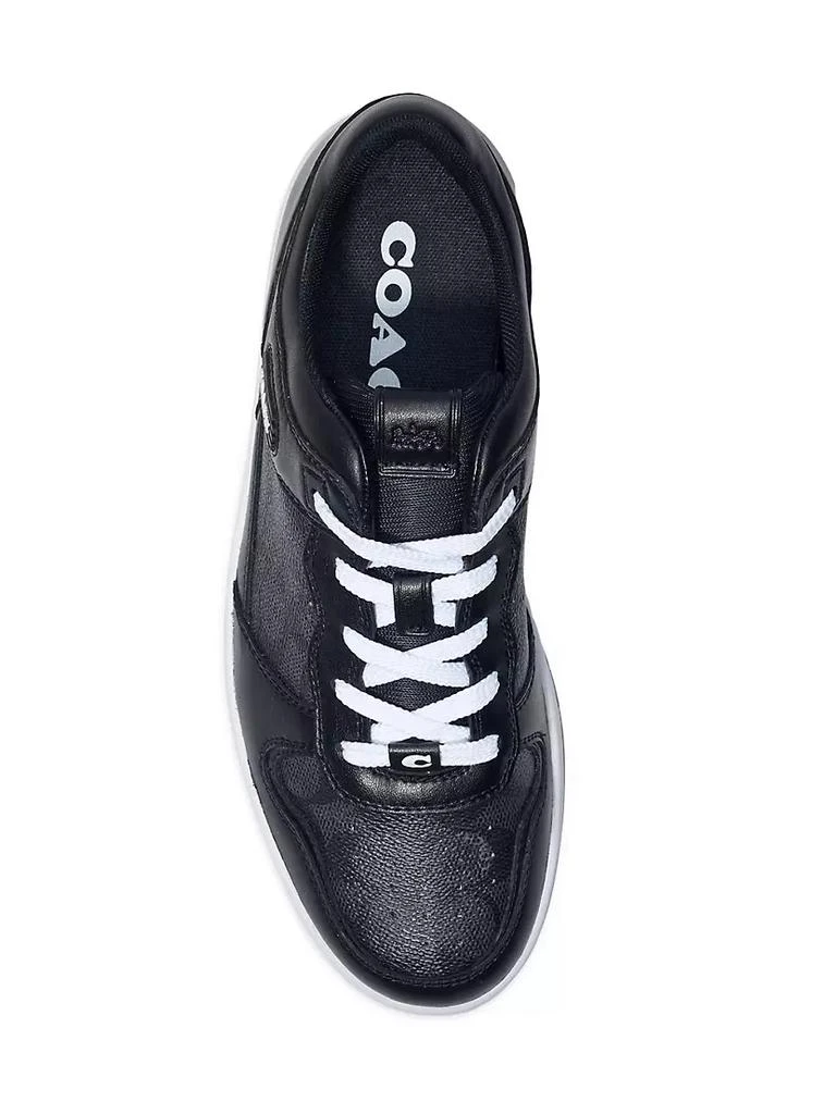 COACH Signature Leather Monogrammed Sneakers 5