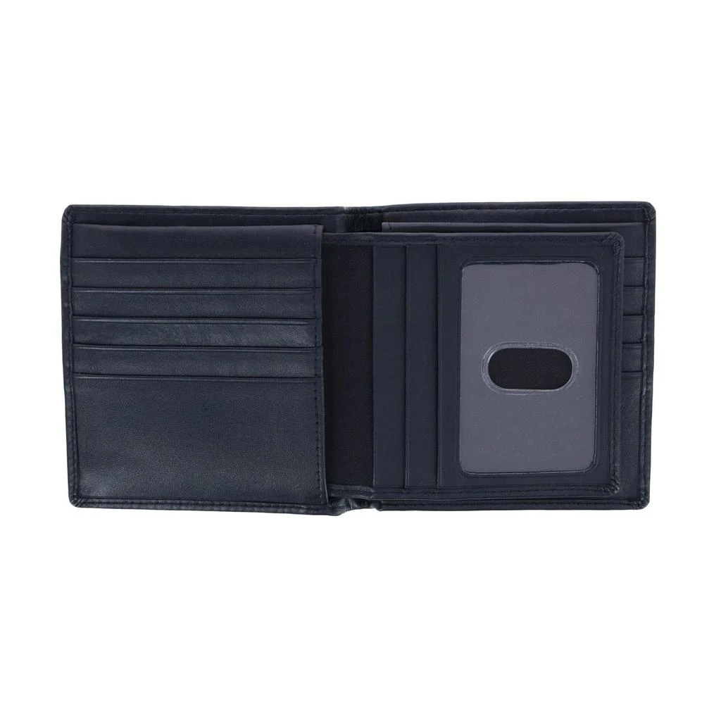 Dopp Men's Leather Dopp Regatta RFID Convertible Cardex Hipster Wallet 8