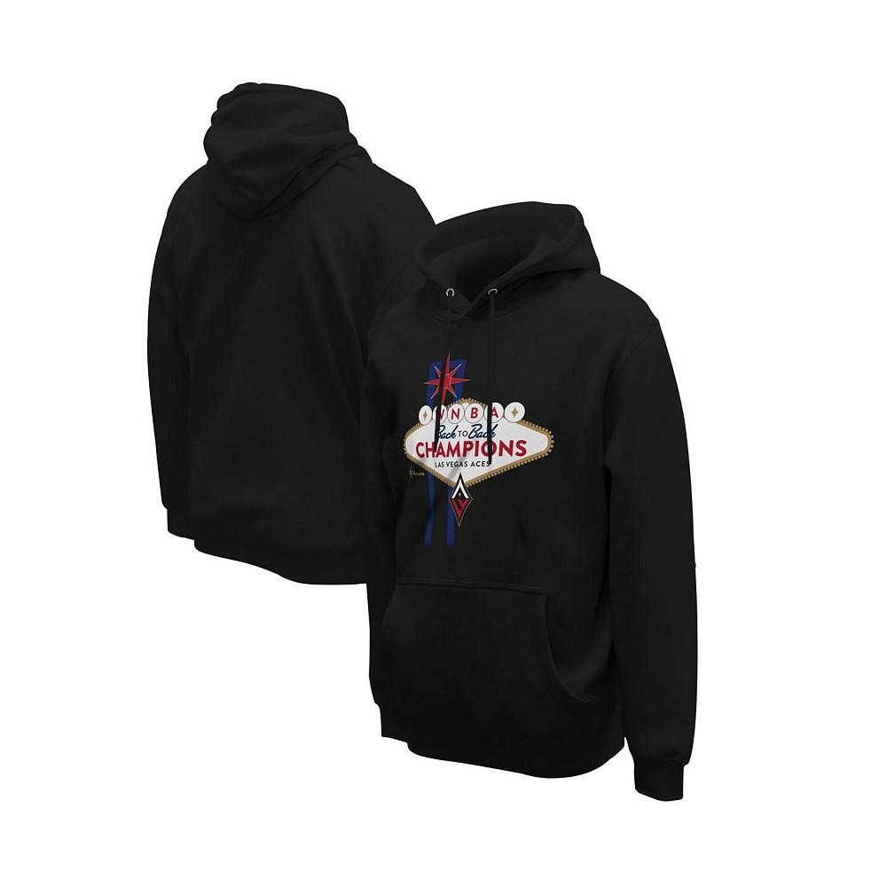 Stadium Essentials Men's and Women's Black Las Vegas Aces 2023 WNBA Finals Champions Welcome To Vegas Pullover Hoodie