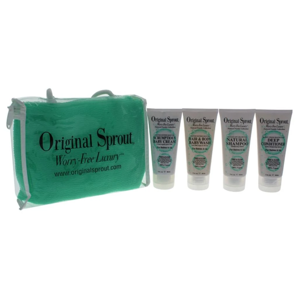 Original Sprout 3 oz Deluxe Travel Kit for Kids - 5 Piece 1