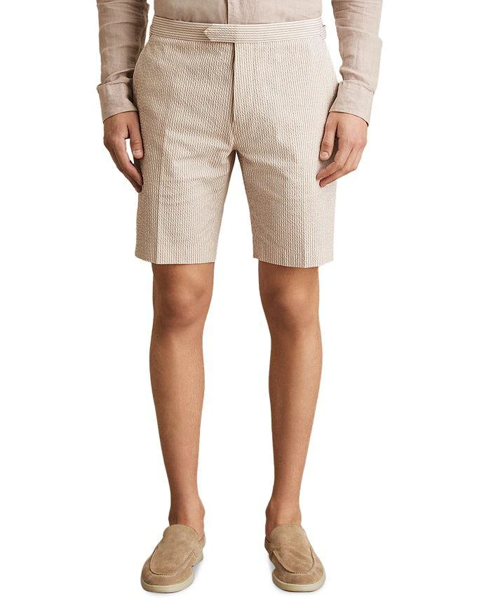 REISS Seersucker 9.1" Shorts from Bloomingdale
s