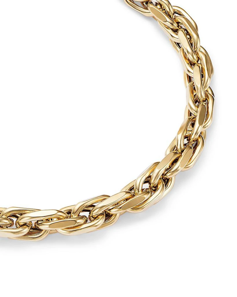 Alberto Amati 14K Yellow Gold Intertwined Link Chain Bracelet 3