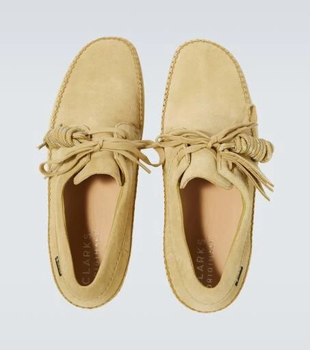 Clarks Weaver GTX suede loafers 4