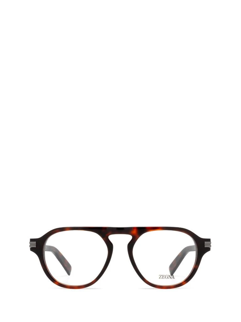 Zegna Zegna Round Frame Glasses 1