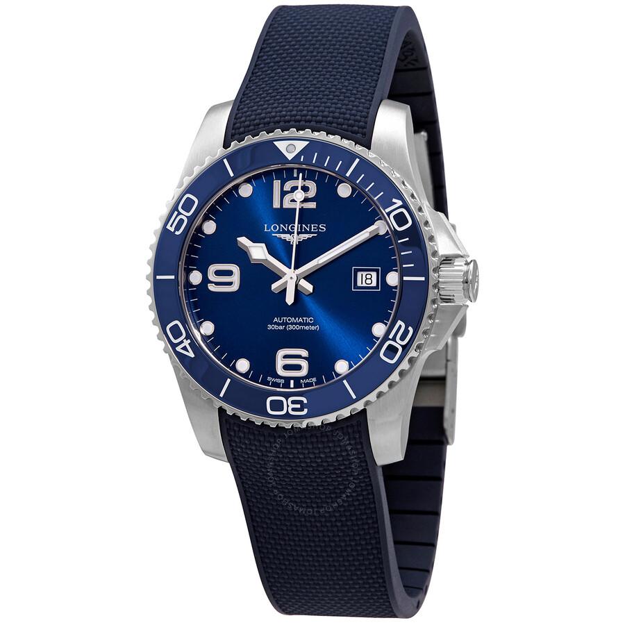 Longines Hydroconquest Automatic Blue Ceramic Bezel 41 mm Men's Watch L37814969