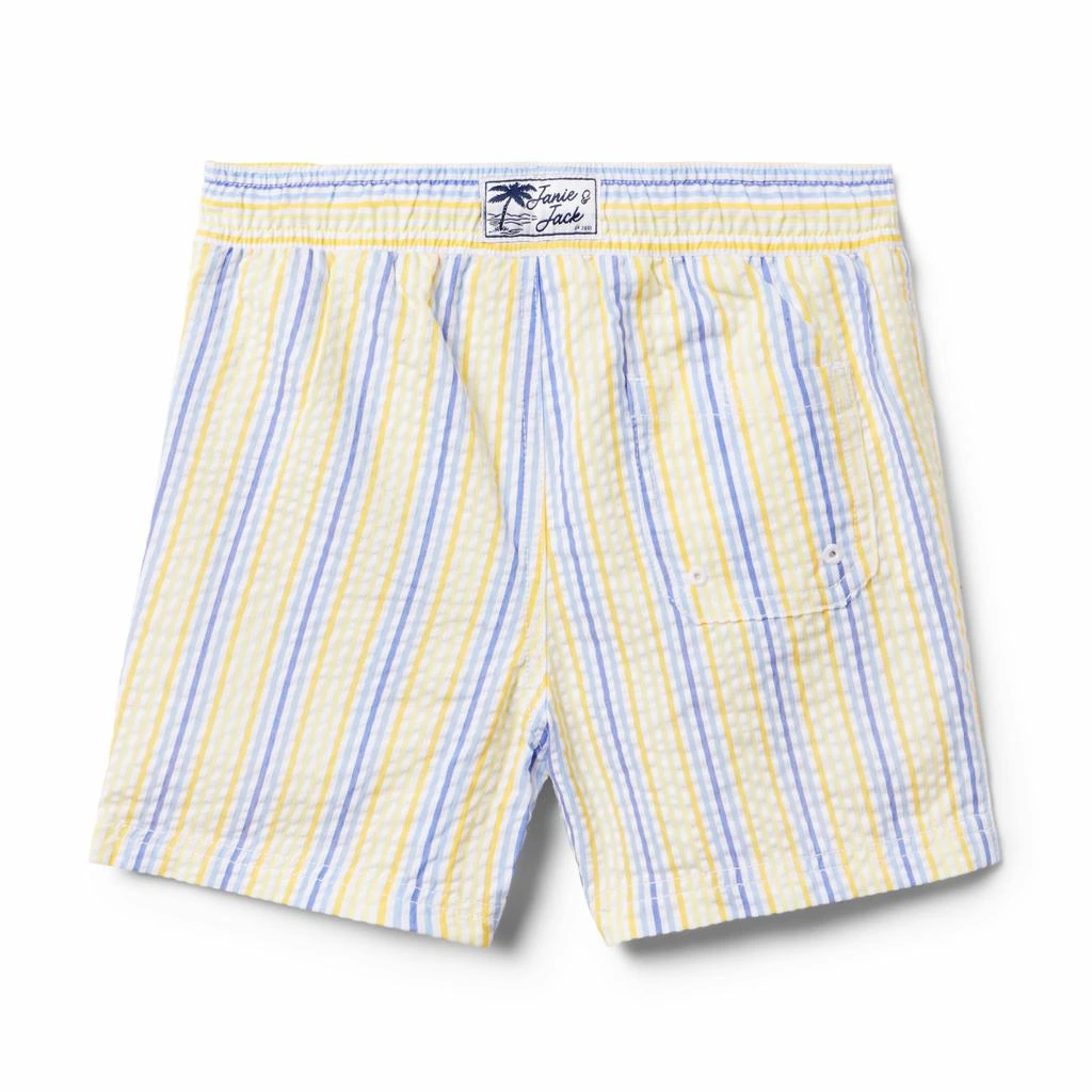 Janie and Jack Seersucker Pull-On Shorts (Toddler/Little Kid/Big Kid) 2