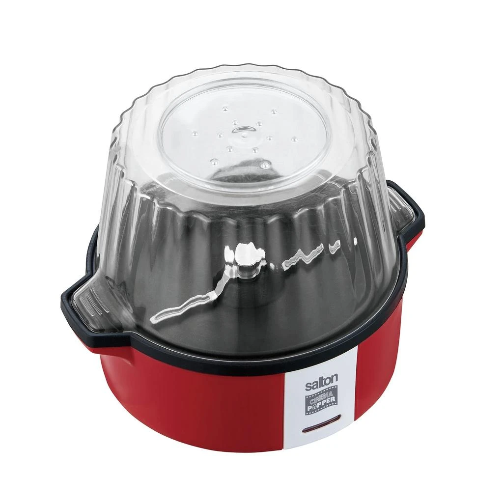 Salton Cinema Popper Stir Popcorn Maker - Red 2