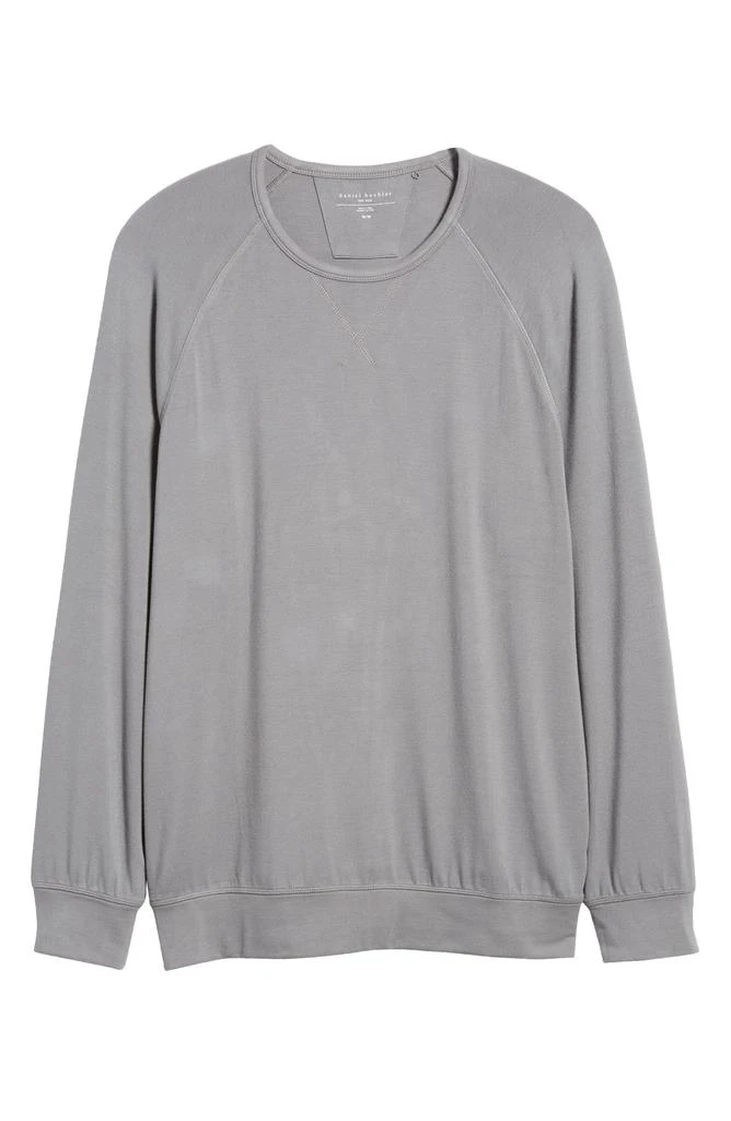 Daniel Buchler Long Sleeve Stretch Viscose Pajama T-Shirt 5
