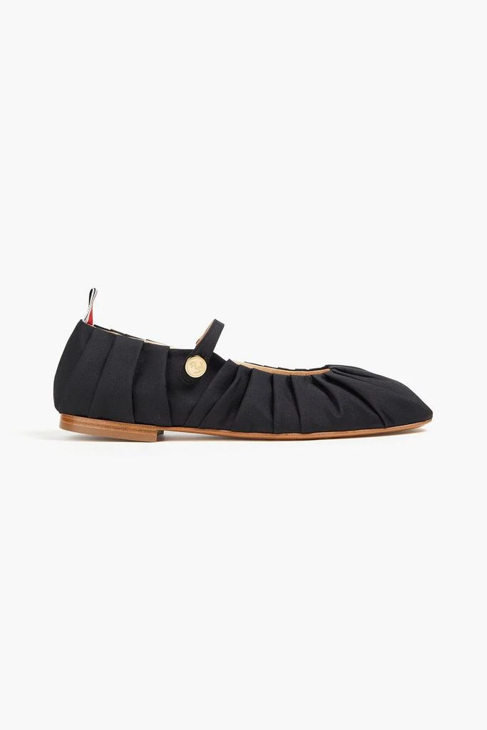 Thom Browne Thom John ruched satin ballet flats 1