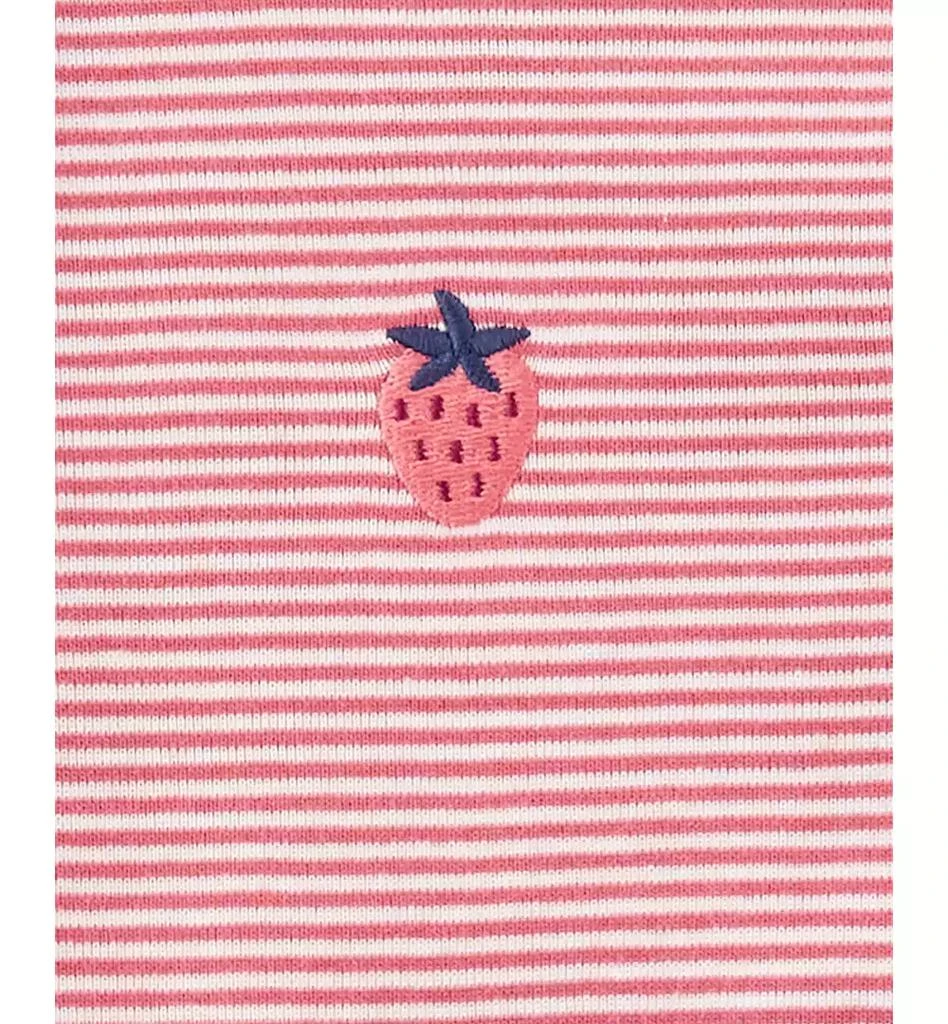 Carter's Baby Strawberry-Print Cotton Bodysuits & Pants, 3 Piece Set 3