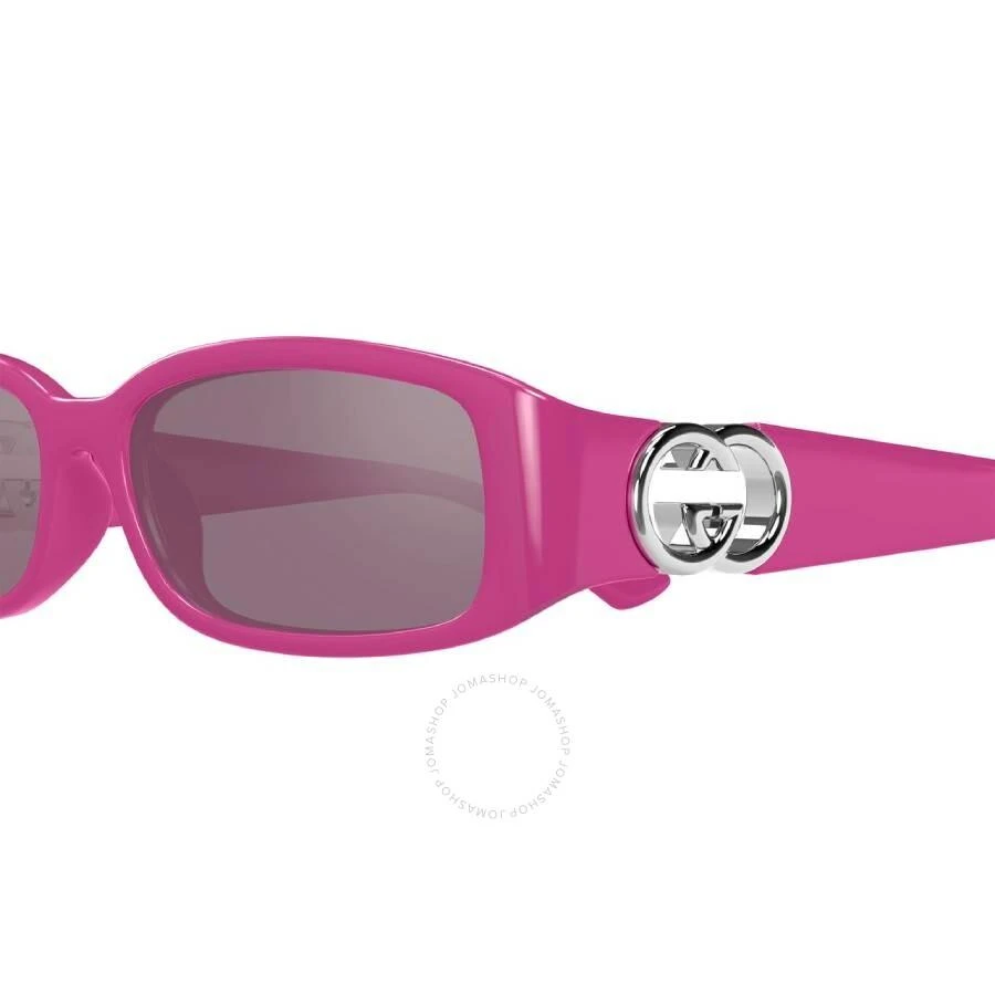 Gucci Pink Rectangular Ladies Sunglasses GG1661S 004 54 3