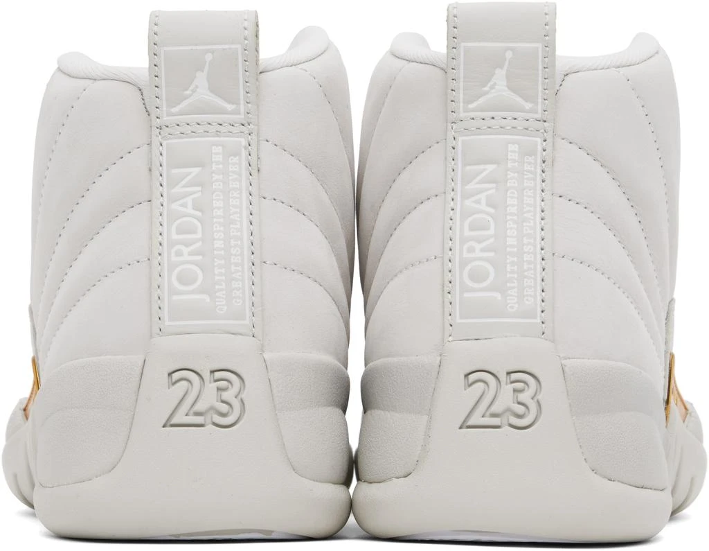 Jordan Beige Air Jordan 12 Retro Sneakers 2