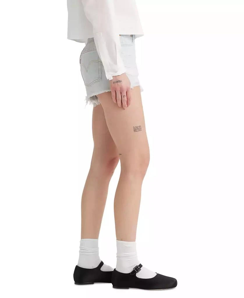 Levi
s Women
s 501 Button Fly Cotton High-Rise Denim Shorts 3