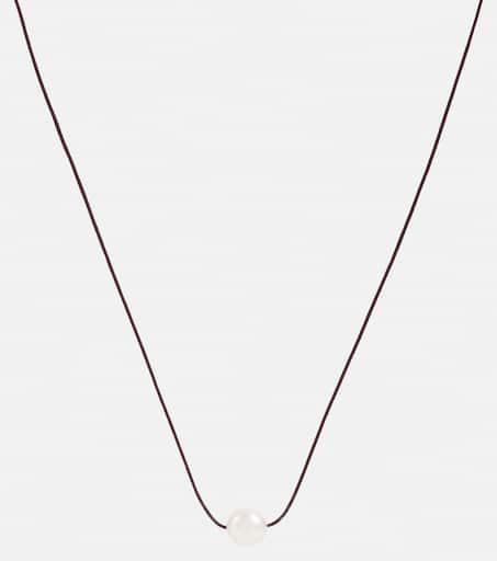 Emilie sterling silver choker with freshwater pearl – On Sale Now