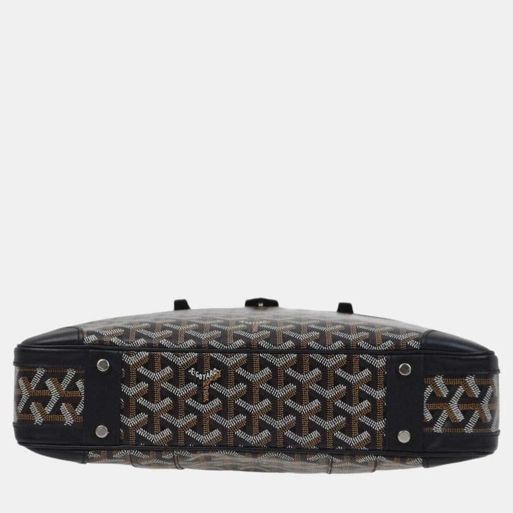 Goyard Goyard Black Stainless Steel PM Briefcase Handbag 3