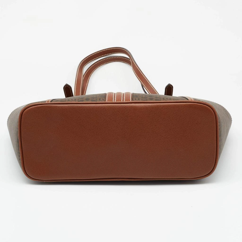Bally Bally Brown Printed Coated Canvas and Leather Damirah Tote 6