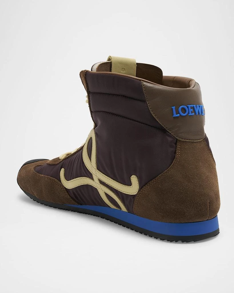 Loewe High-Top Retro Runner Sneakers 4