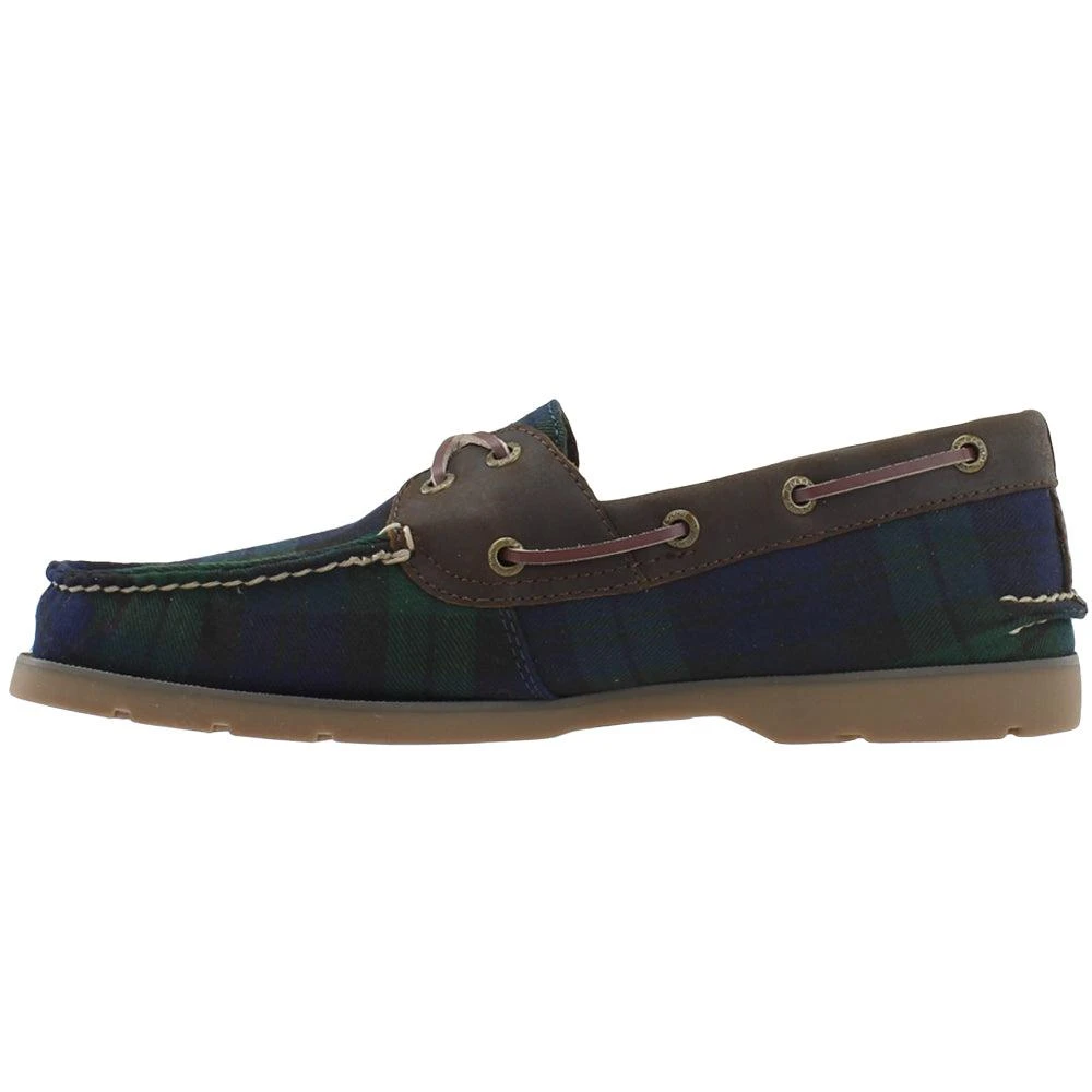 Sperry Leeward 2 Eye Cross Plaid Boat Shoes 3