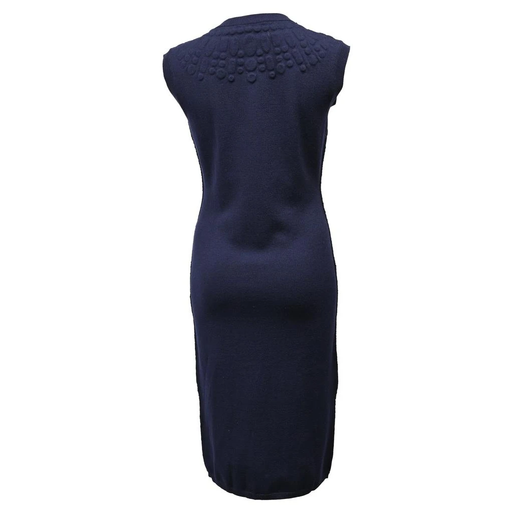 lanvin blue dress Blue Short Charmeuse Dress main image 1