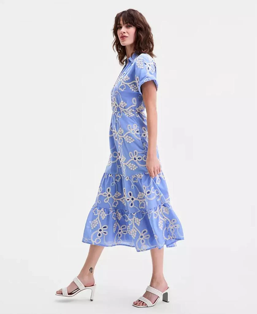 Sam Edelman Women's Rope-Embroidered Eyelet Dress - Dresses & Skirts - Free  Shipping - BeyondStyle