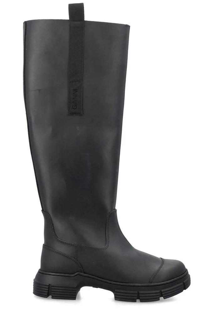 Ganni Ganni Country Knee-High Slip-On Boots 1
