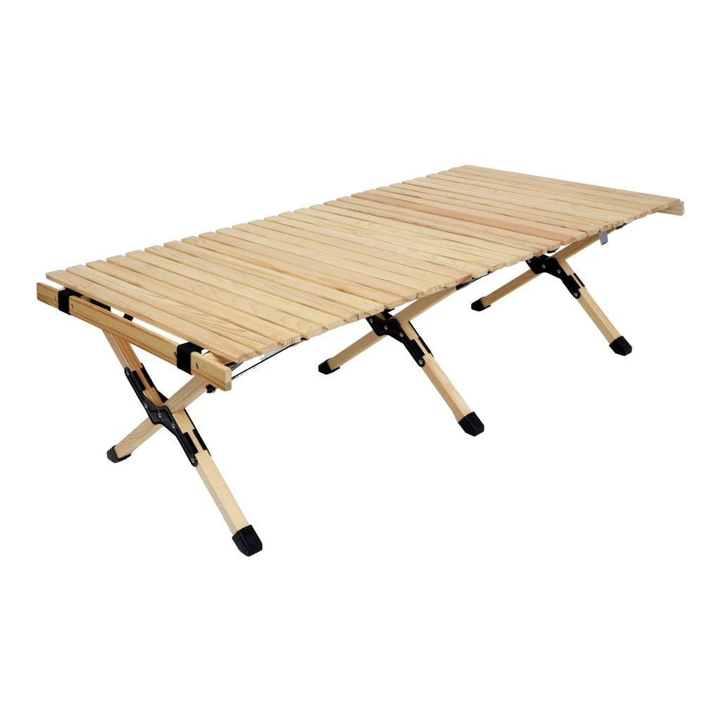 Streamdale Furniture Streamdale Portable Beech Wood Picnic Table - Foldable & Large 1