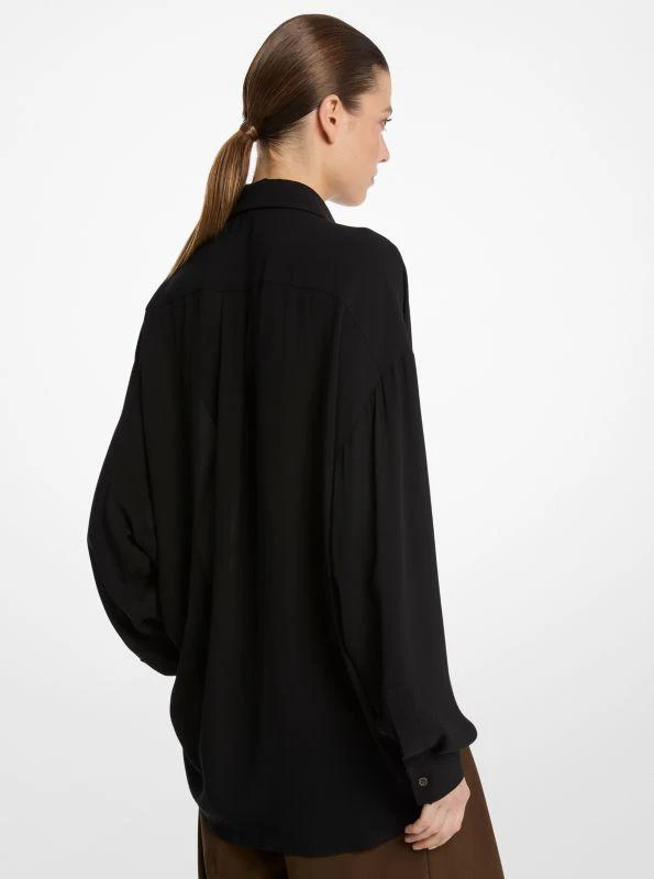 Michael Kors Silk Georgette Oversized Shirt 2