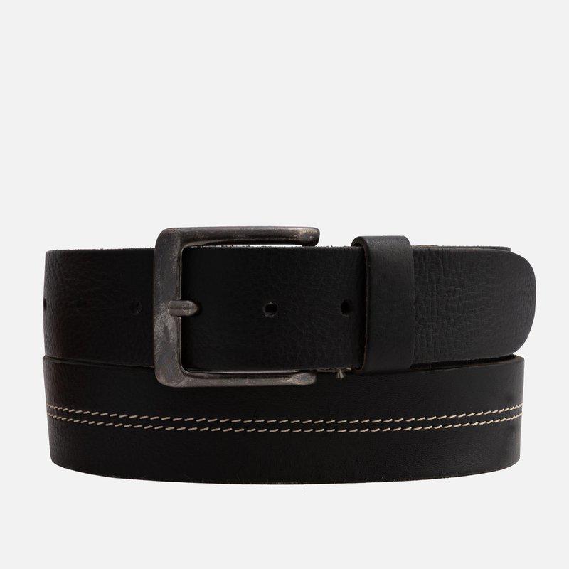 Amsterdam Heritage Aren | Center Stitched Leather Belt