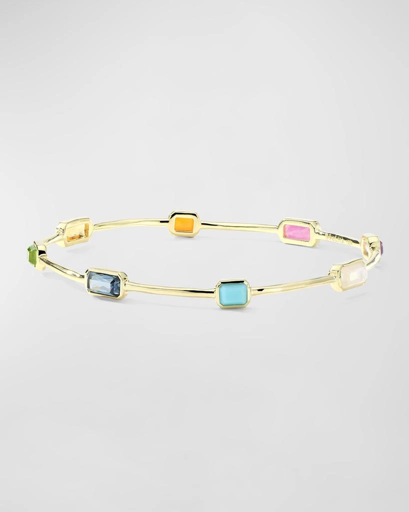 Ippolita 18K Rock Candy 8-Octagon Bangle in Summer Rainbow 2 1