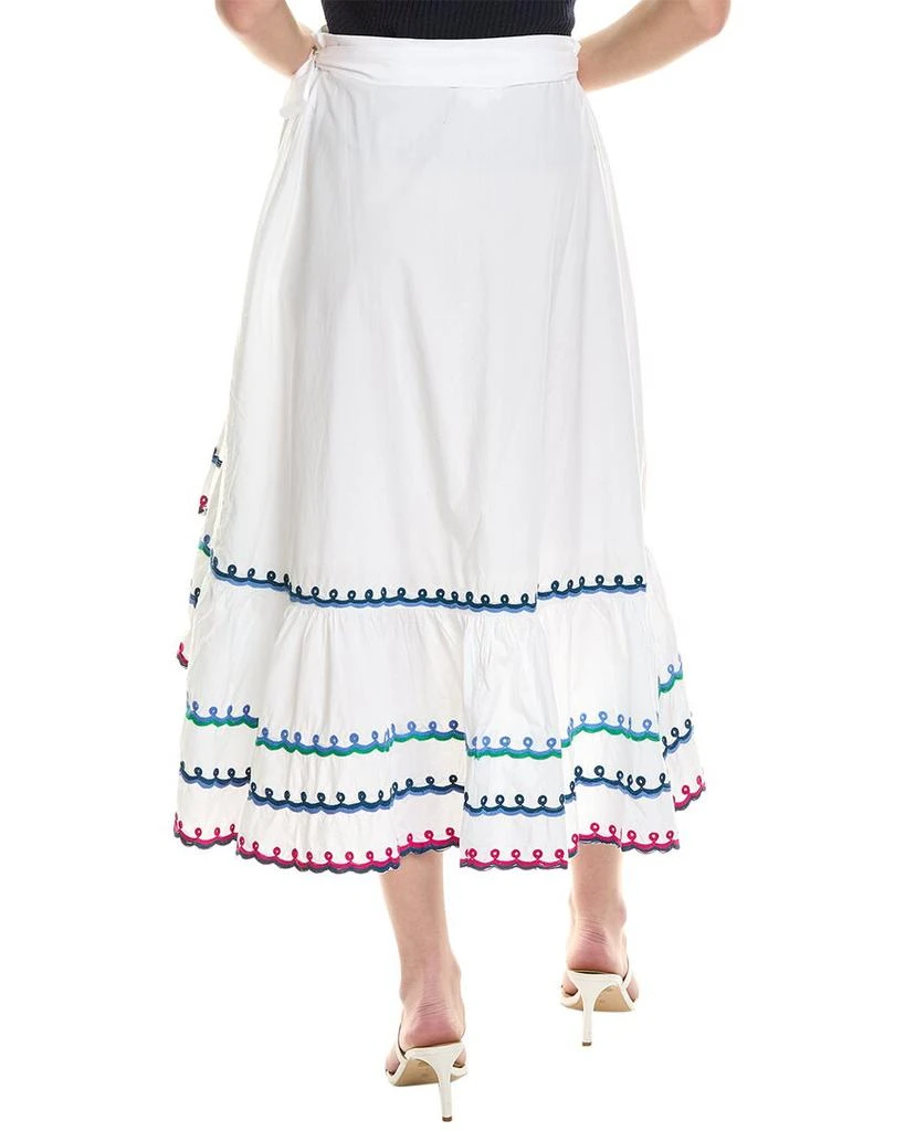 Roller Rabbit Valleta Embroidered Marielena Skirt 2