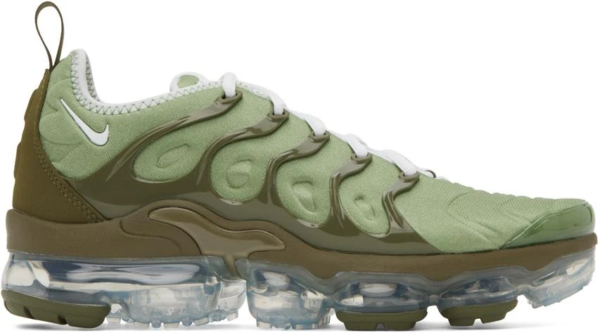 NIKE Green Air Vapormax Plus Sneakers 1