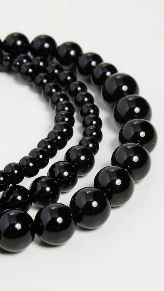 Shashi Miller Onyx Stretch Wrap Bracelet/Necklace 4