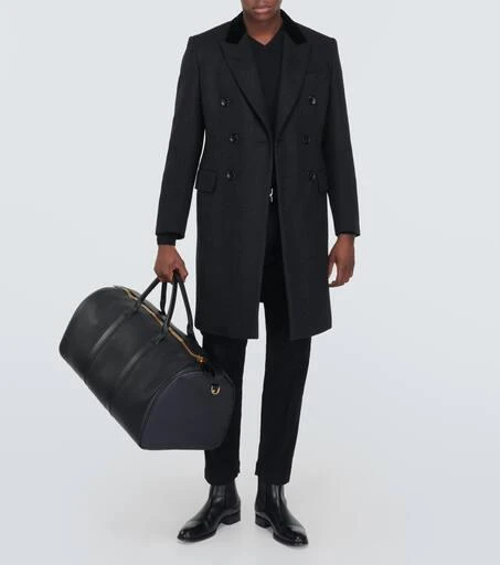 Tom Ford Double-breasted wool and cashmere coat 2