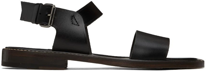 Lemaire Black Classic Sandals 1