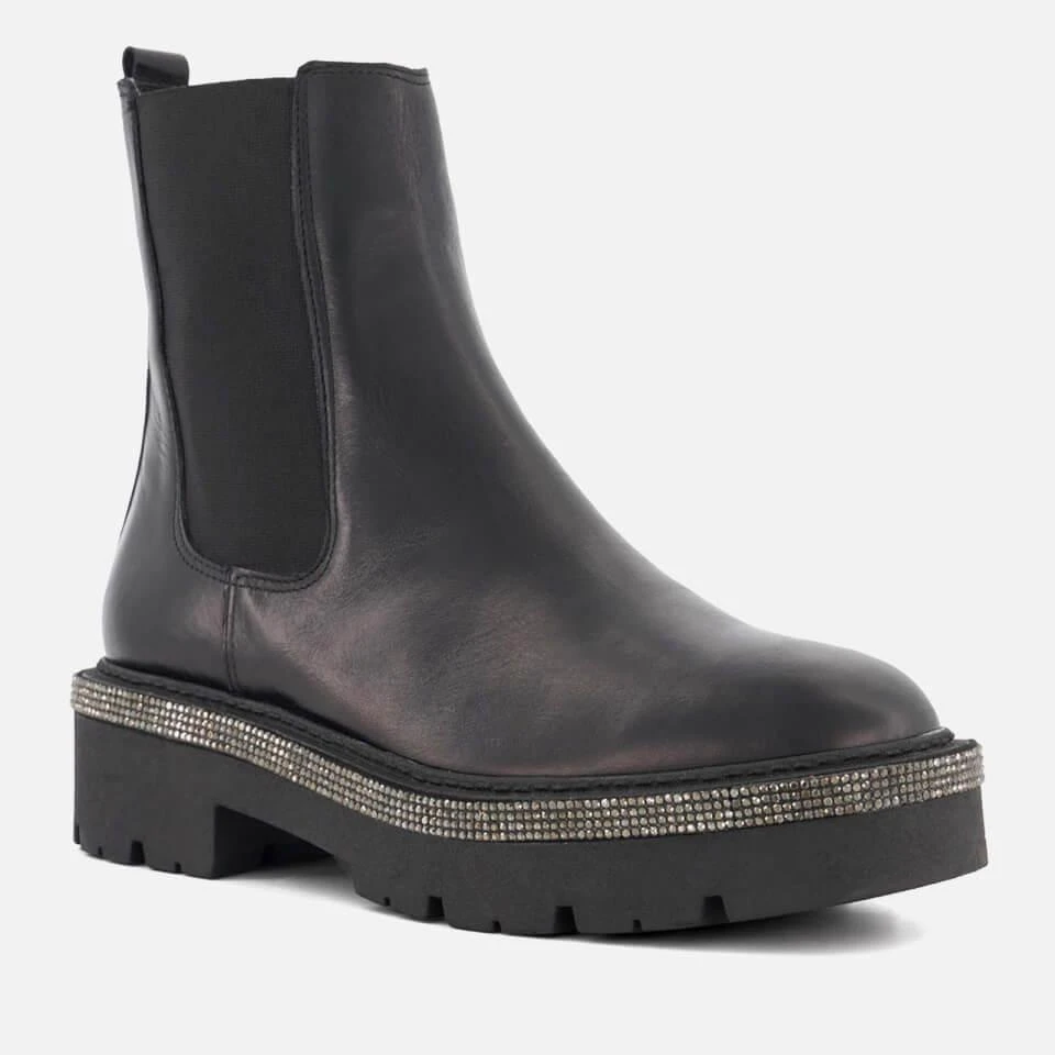 Dune London DUNE LONDON WOMEN'S PANICS LEATHER CHELSEA BOOTS 2