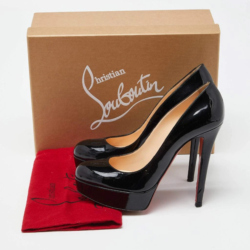 Christian Louboutin Christian Louboutin Black Patent Leather Bianca Pumps Size 37.5 9