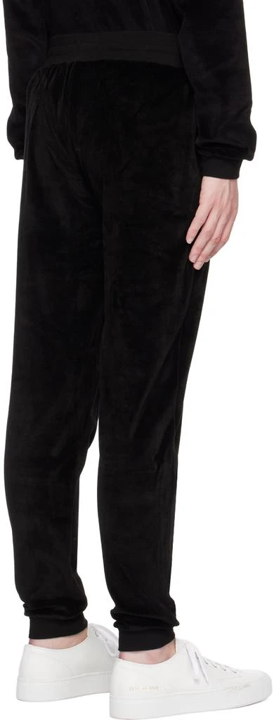 BOSS Black Embroidered Track Pants 3