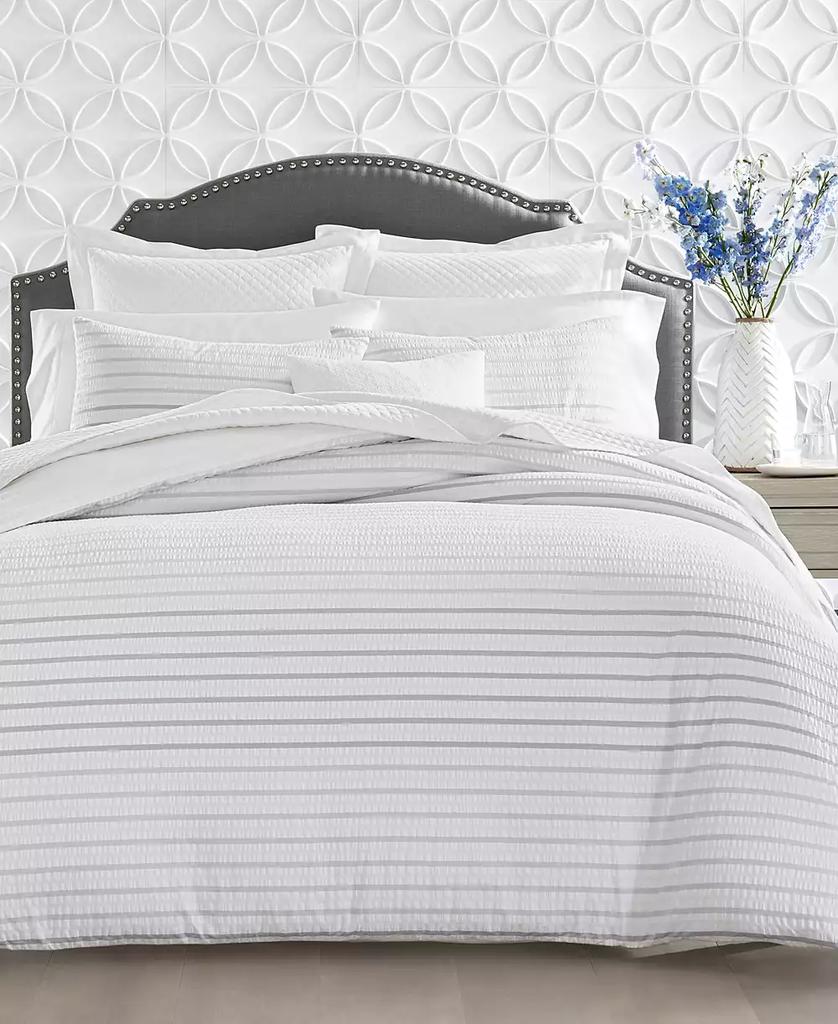 Charter Club Damask Designs Diamond Dot outlet King Duvet Set $250