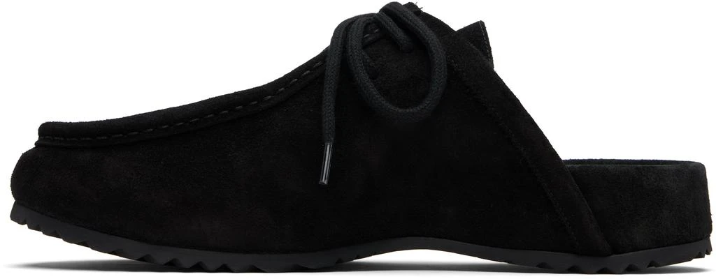 Dries Van Noten Black Suede Clogs 3
