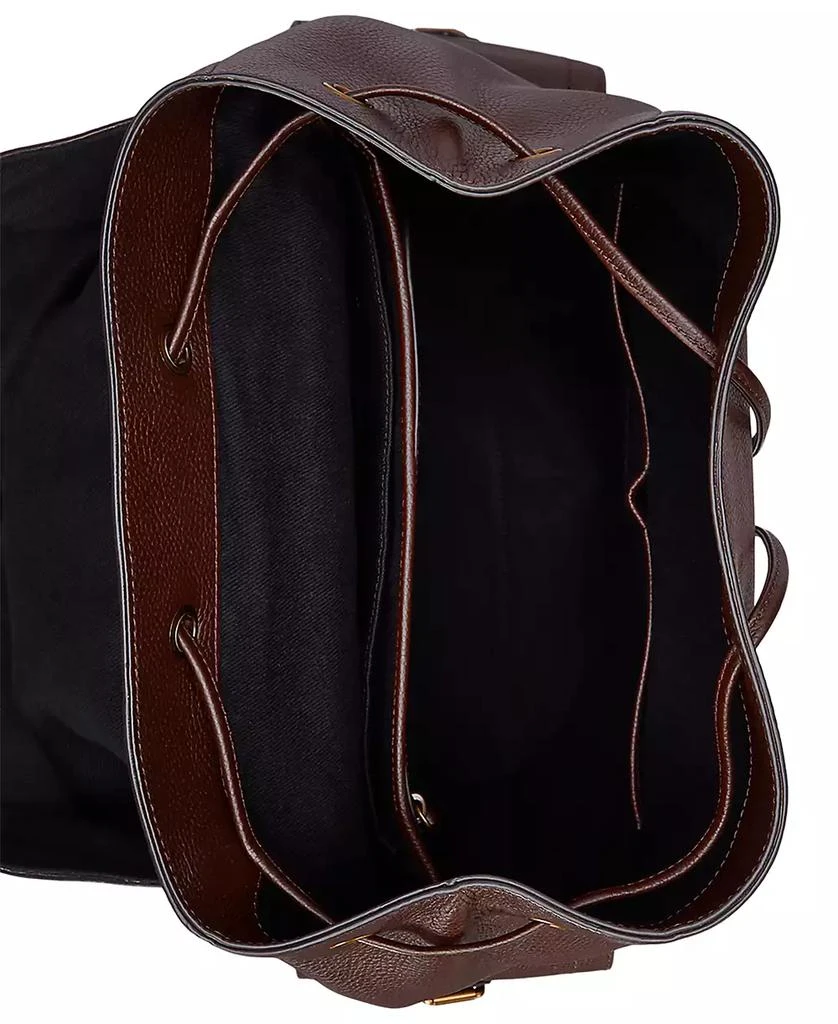 Ralph Lauren Men
s Pebbled Leather Backpack 5