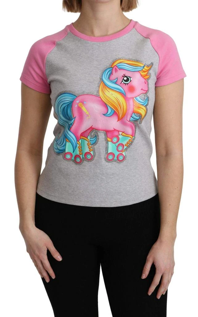 Moschino Moschino  and pink Cotton T-shirt My Little Pony Top 1