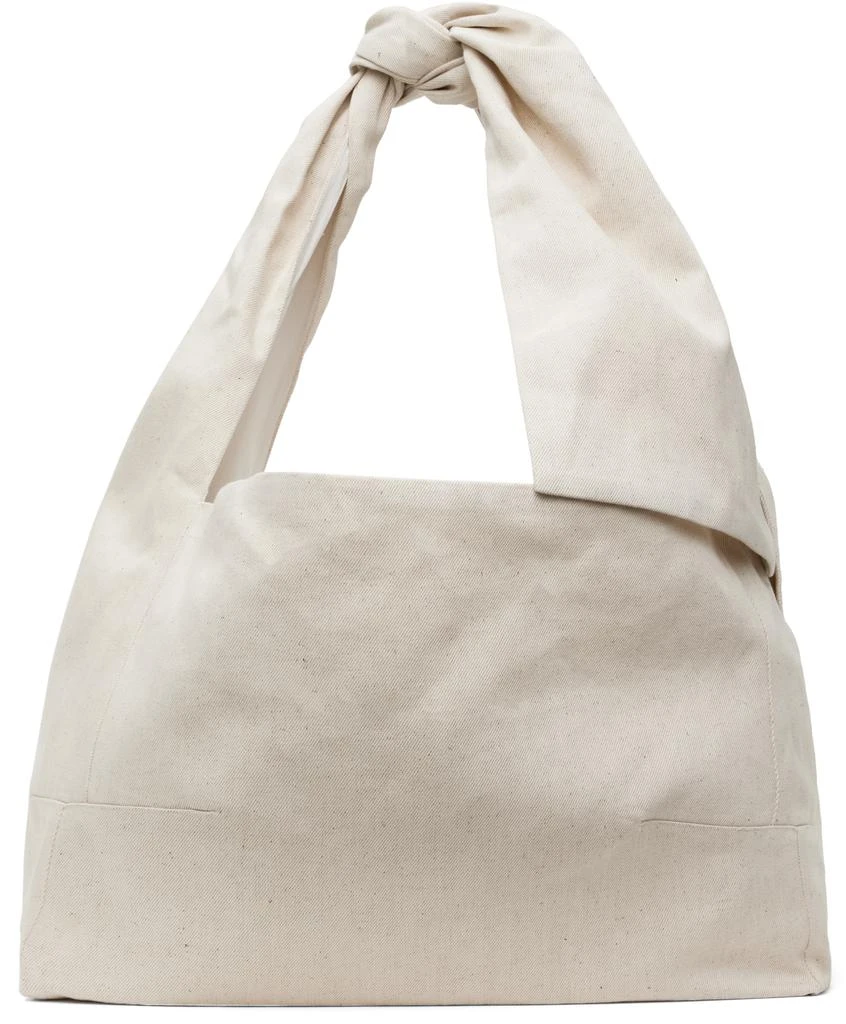 Omar Afridi Off-White Knotted Lidia Tote 1