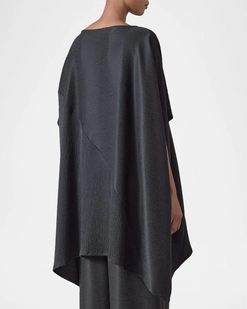 Eskandar Handkerchief Silk Plisse Tunic 3