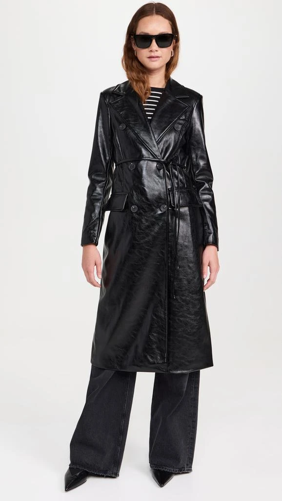 Avec Les Filles Belted Trench 1