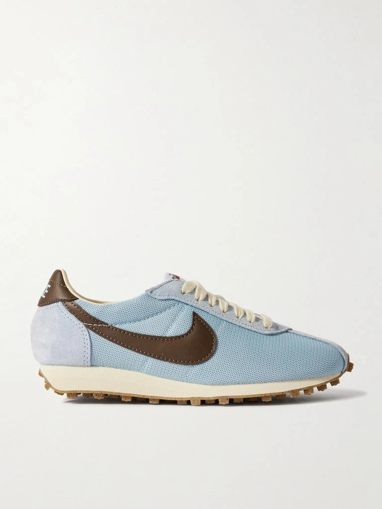 NIKE Ld-1000 皮革拉绒绒面革边饰网眼运动鞋 1