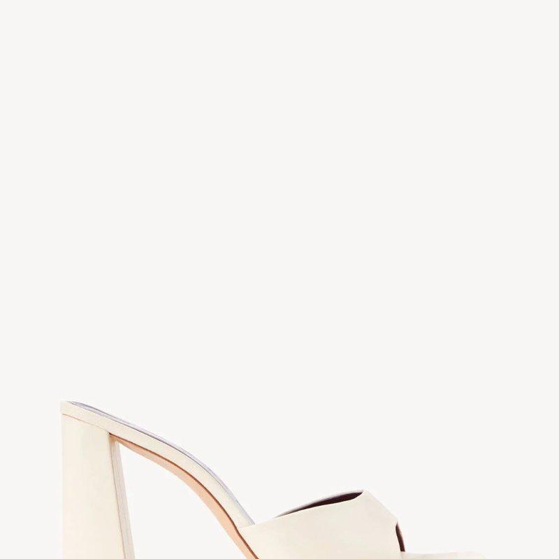 STAUD Sloane Heel Sandals In Cream