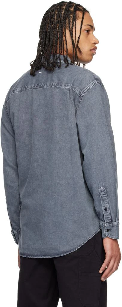 Rag & Bone Gray Matthew Denim Shirt 3