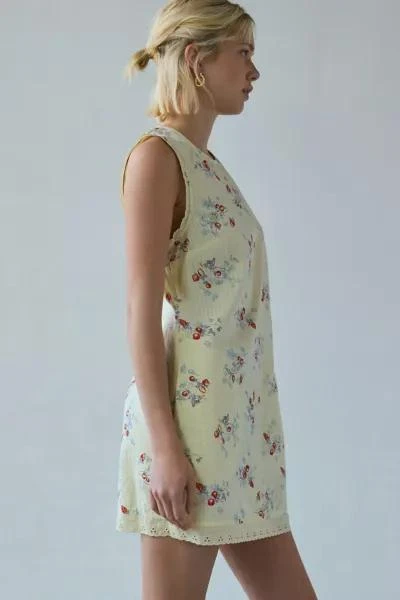 Kimchi Blue Kimchi Blue Delaney Sleeveless Lace-Trim Shift Mini Dress 5