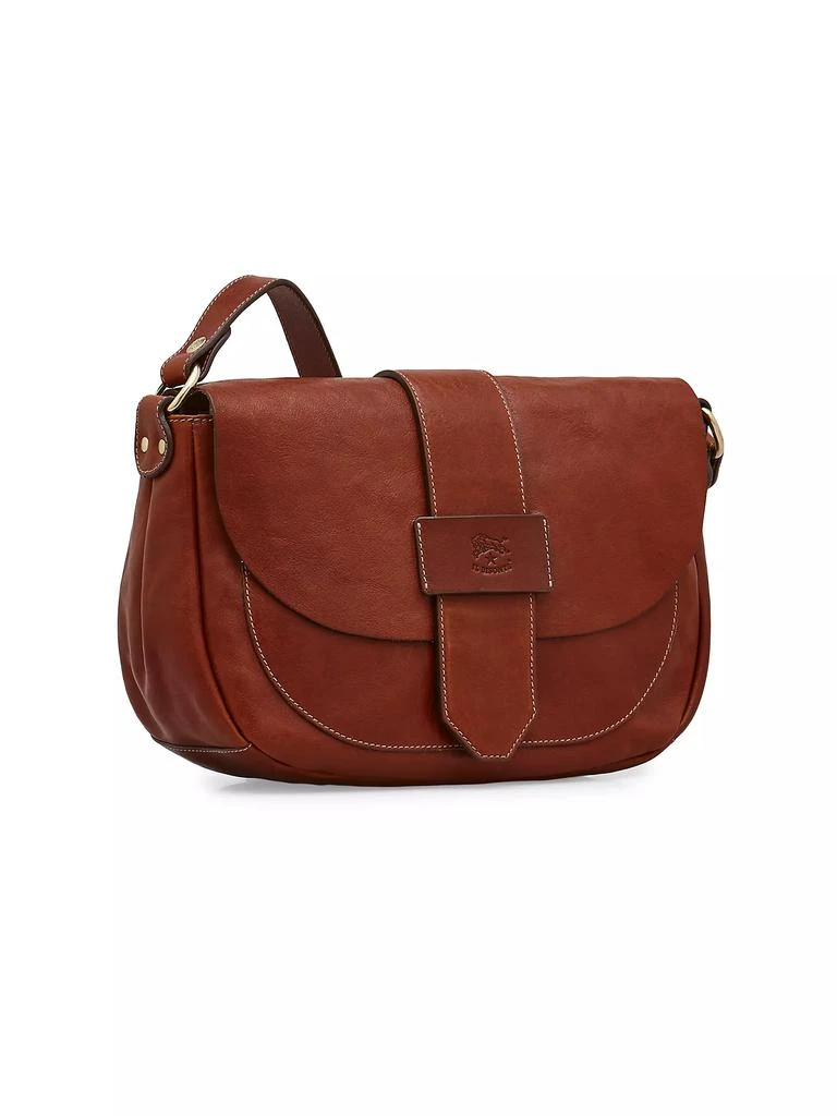 Il Bisonte Alloro Leather Crossbody Bag 4