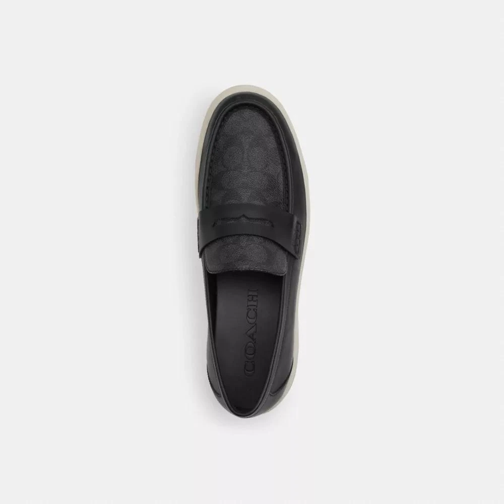 Coach Hybrid Loafer With Signature Canvas 4